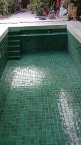 CONSTRUCCIÓN Y EMBALDOZADO DE PISCINA